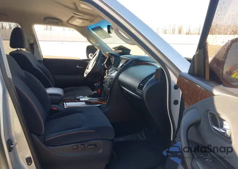 2017 Nissan Armada Sv из США, поврежденный, VIN JN8AY2ND6H9008958